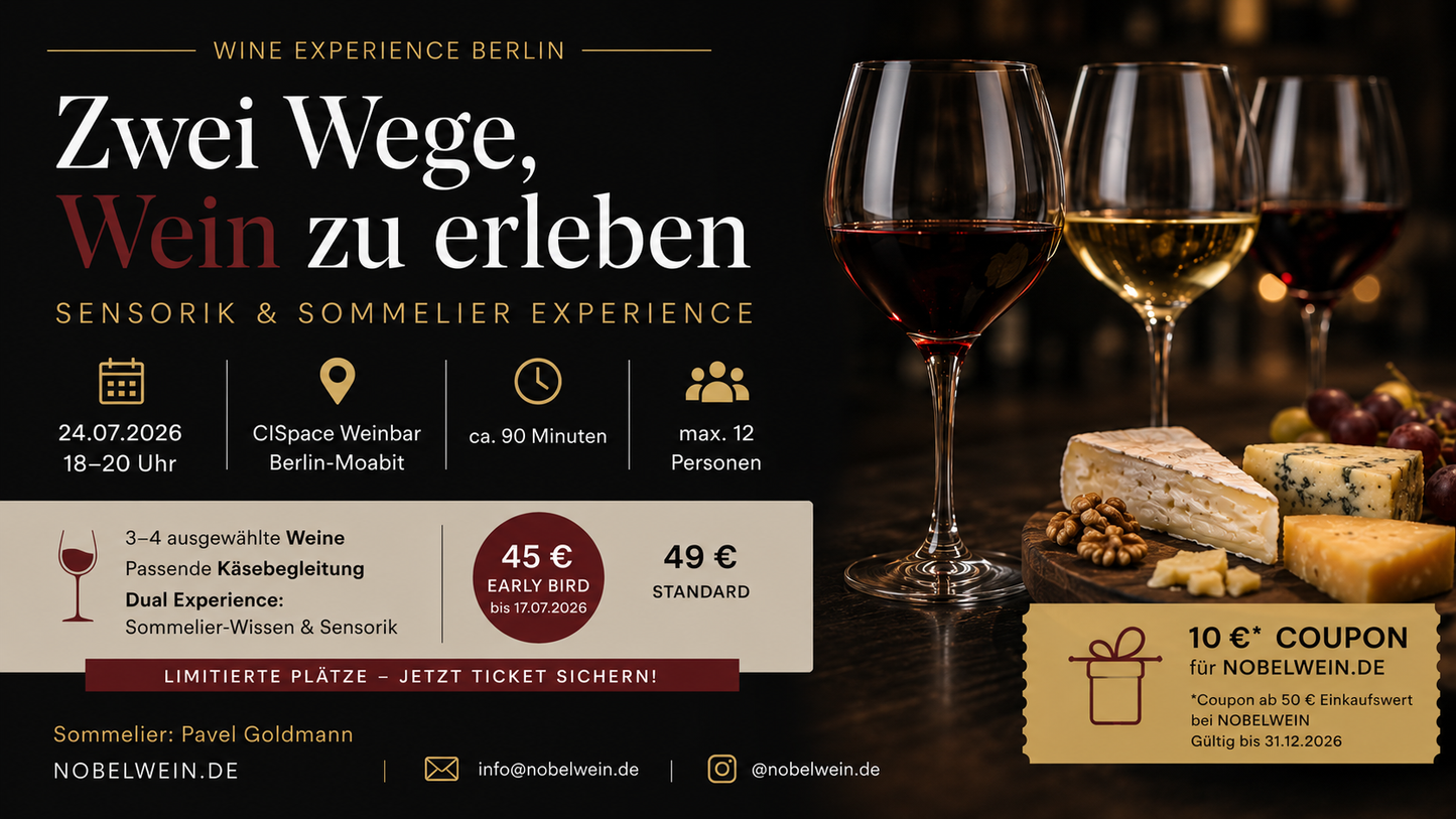 Exklusive Weinprobe in Berlin – 24.07.2026