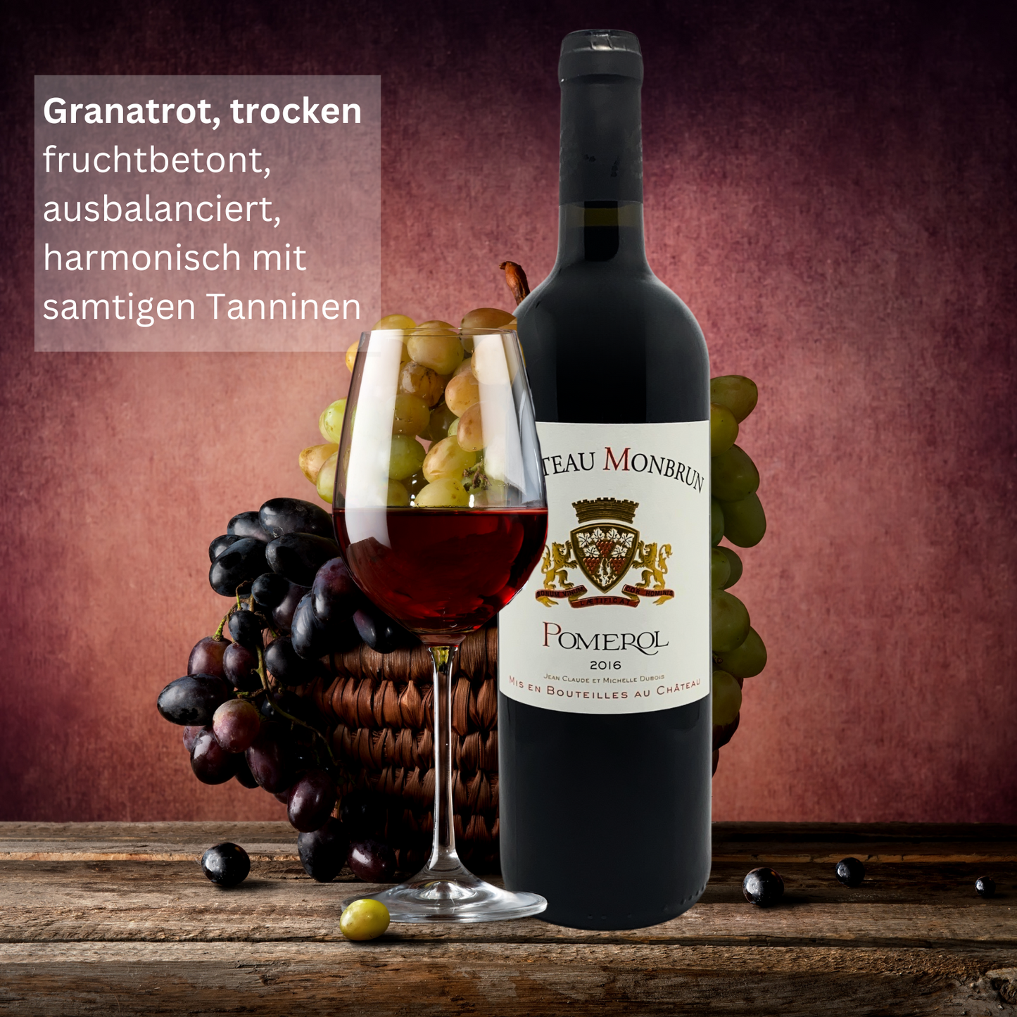Chateau Monbrun Pomerol 2016