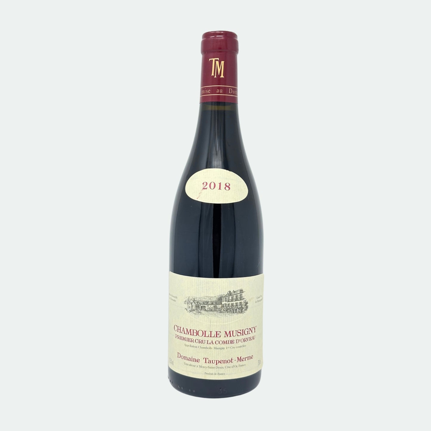 Domaine Taupenot Merme Chambolle Musigny Premier Cru La Combe D'Orveau 2018