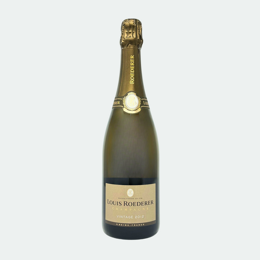 Flasche Louis Roederer Brut Millésimé Vintage 2012 Champagner