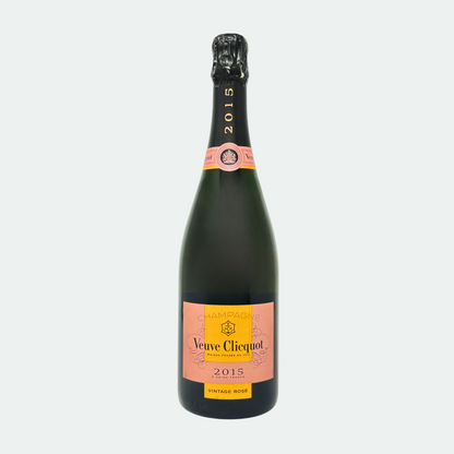 Flasche Veuve Clicquot Vintage Rosé Brut 2015 Champagner