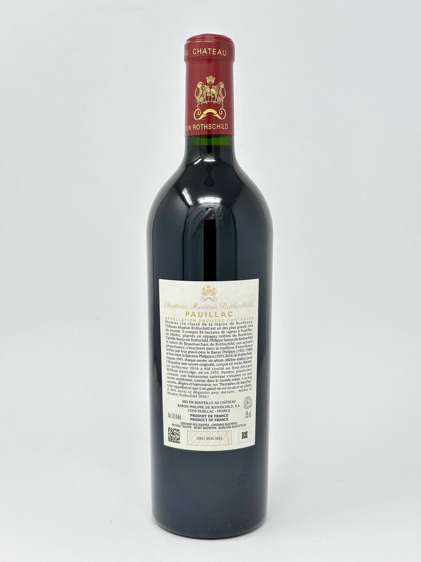 Chateau Mouton Rothschild 1er Grand Cru 2016